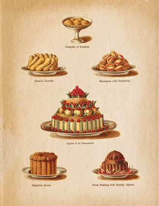 Cart-olina Boxed Note Cards - French Desserts
