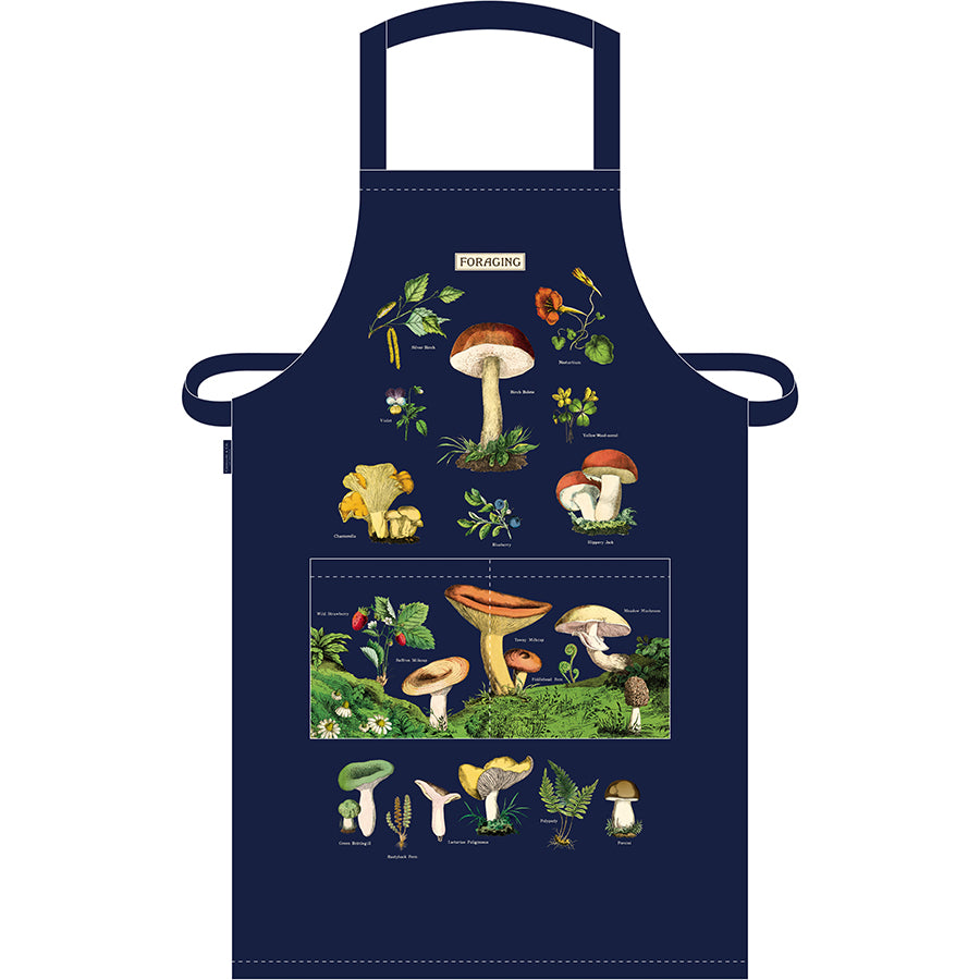 Apron in a Drawstring Bag - Foraging