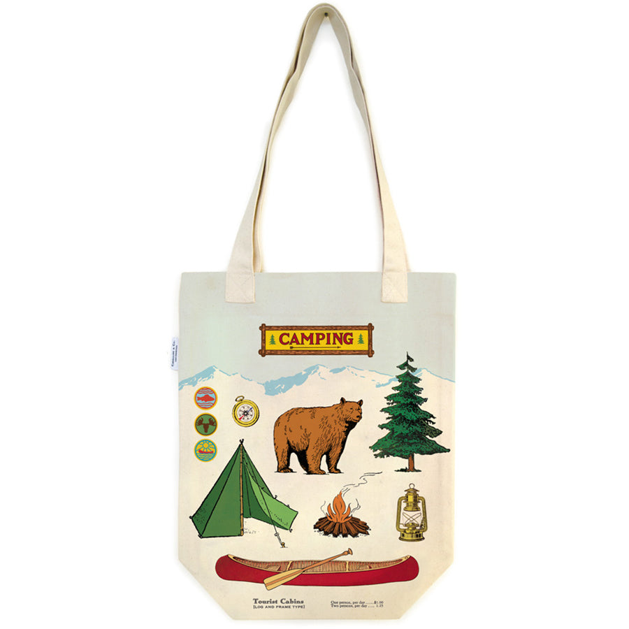 Canvas Tote Bags - Camping