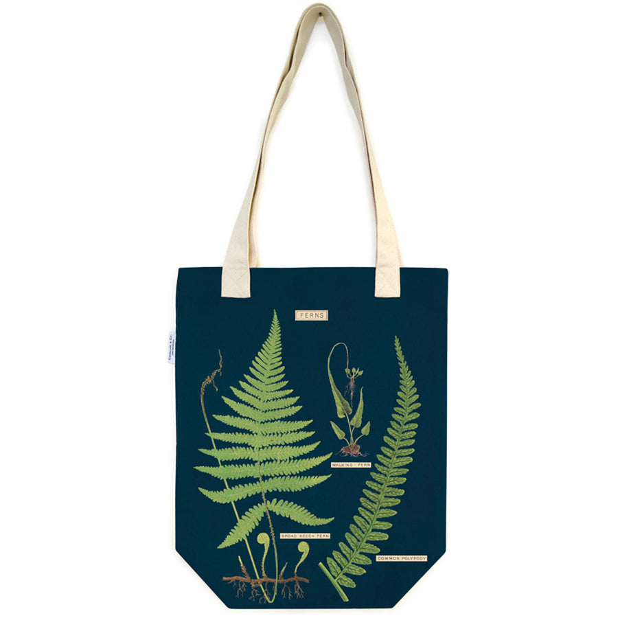 Canvas Tote Bags - Ferns