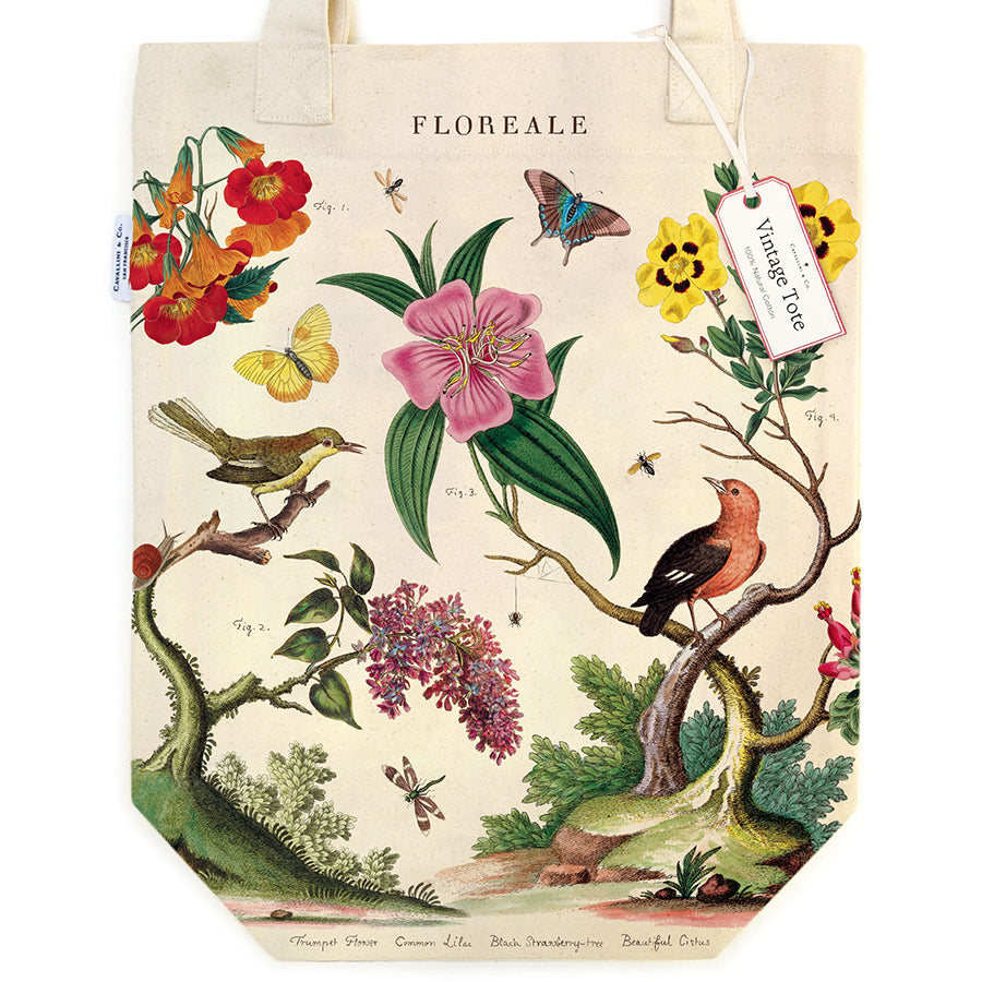 Canvas Tote Bags - Floreale
