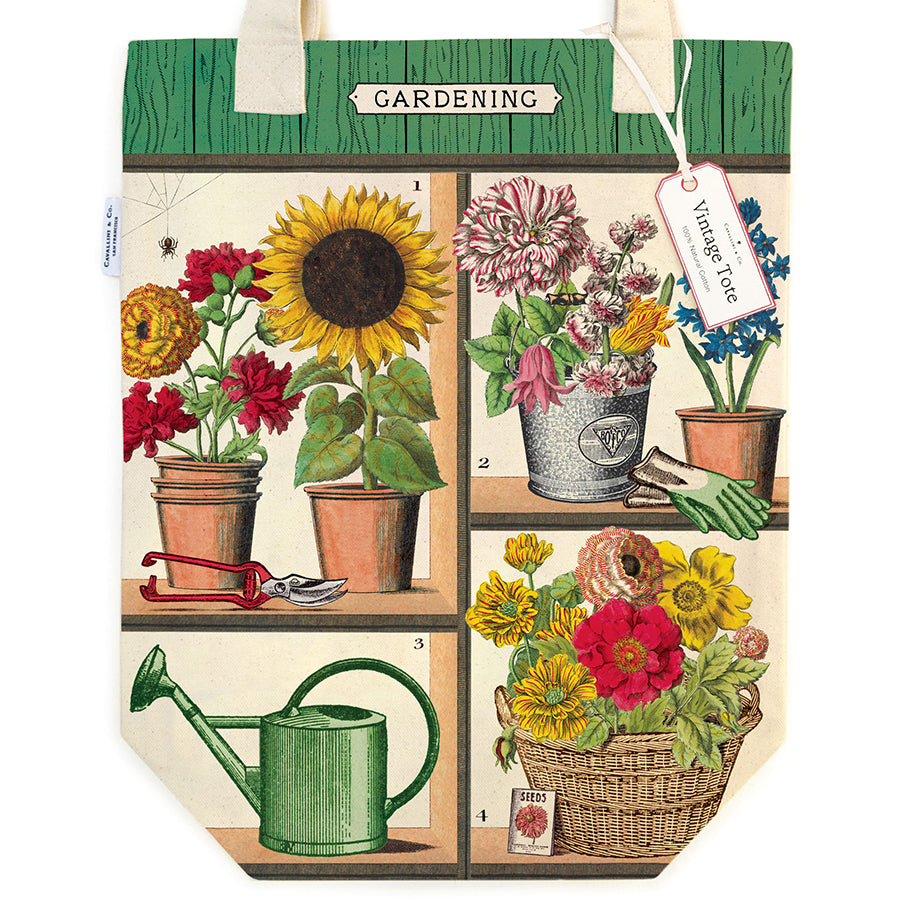 Canvas Tote Bags - Gardening