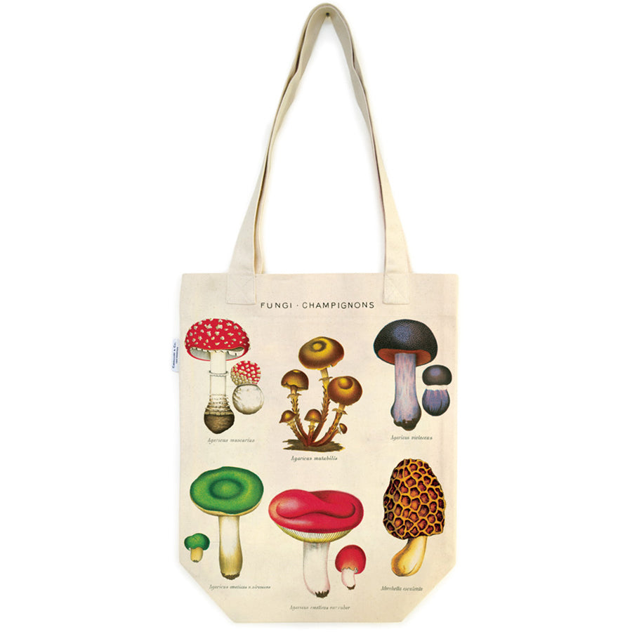 Canvas Tote Bags - Mushrooms