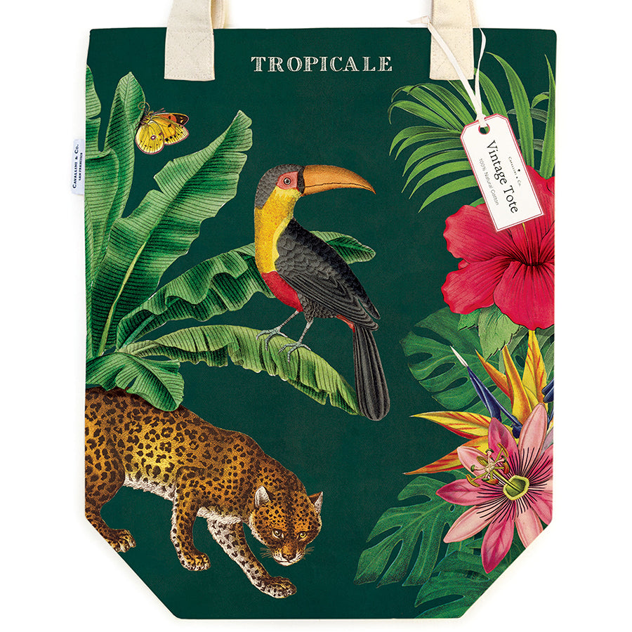 Canvas Tote Bags - Tropicale