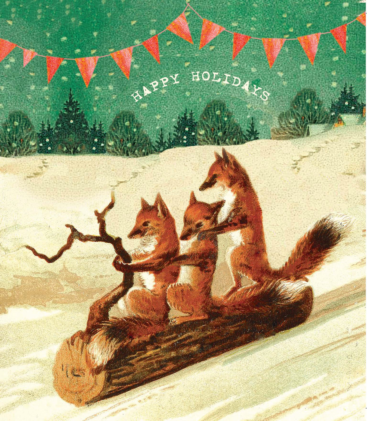 Cart-olina Boxed Holiday Cards (8 cards and 8 envelopes)