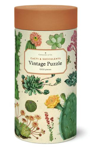 Cacti and Succulents 1000-Piece Puzzle