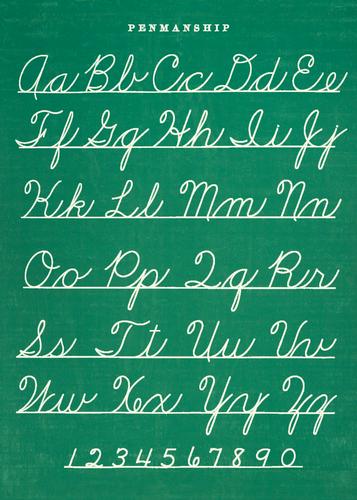 Penmanship Poster