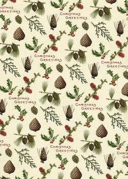 Christmas Pine Cones Poster