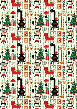 Retro Christmas Poster